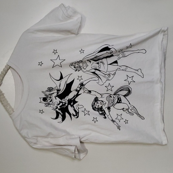 Wonder Woman, Batgirl, Super Girl Tee - Picture 1 of 3